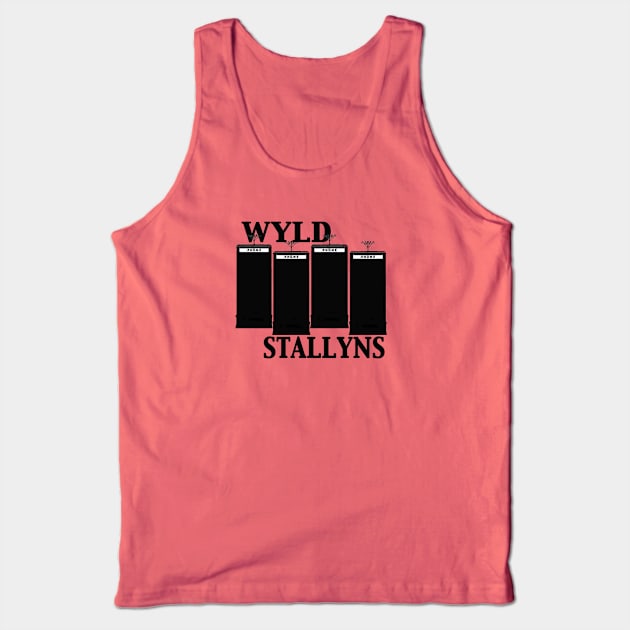 Black Wyld Stallyns Flag Tank Top by BeKindandRewind